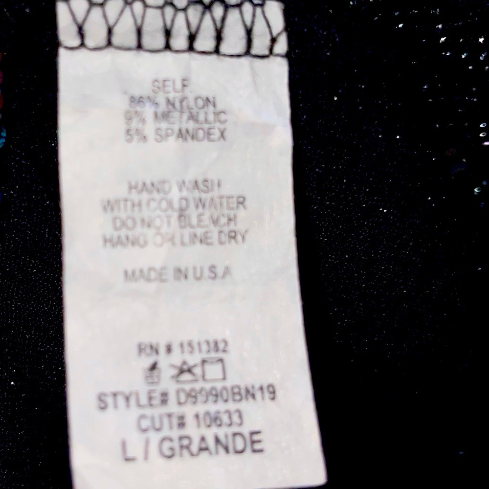 NWOT METALLIC DRESS - Picture 6 of 6